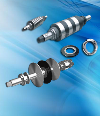 Rolling disc cutter, straightening roller and equipment accessories